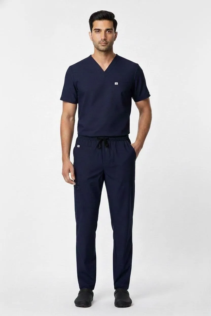 Bioweave Navy Scrub (XS, V-Neck Collar)